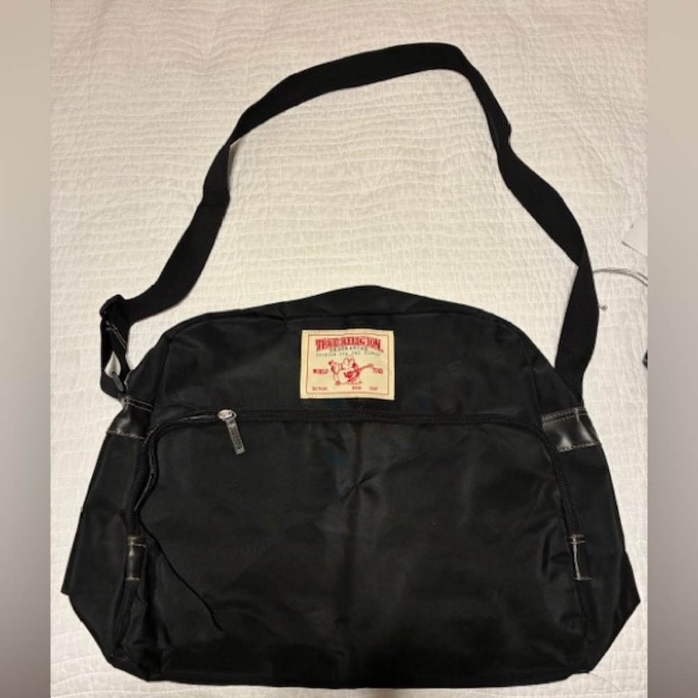 True Religion Black Shoulder Bag Nice